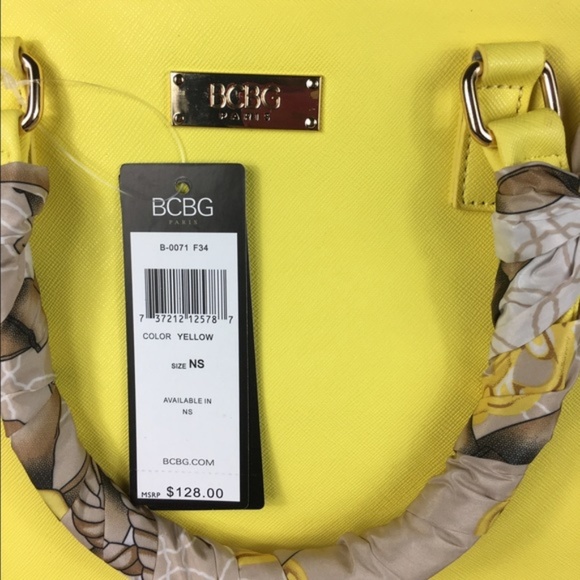 New  BCBG Paris Satchel handbag 100% Authentic - Picture 2 of 7